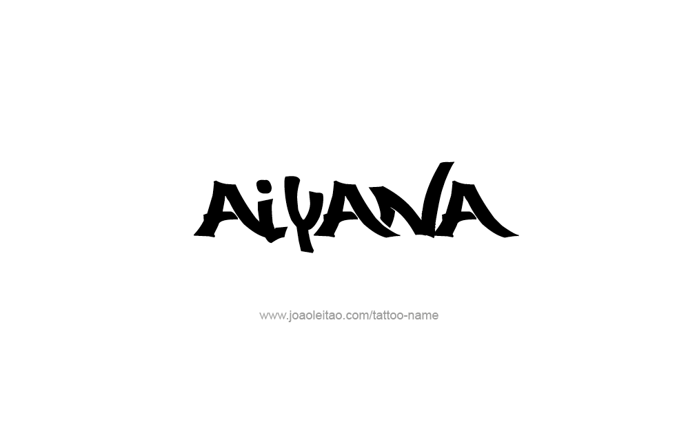 Tattoo Design  Name Aiyana   