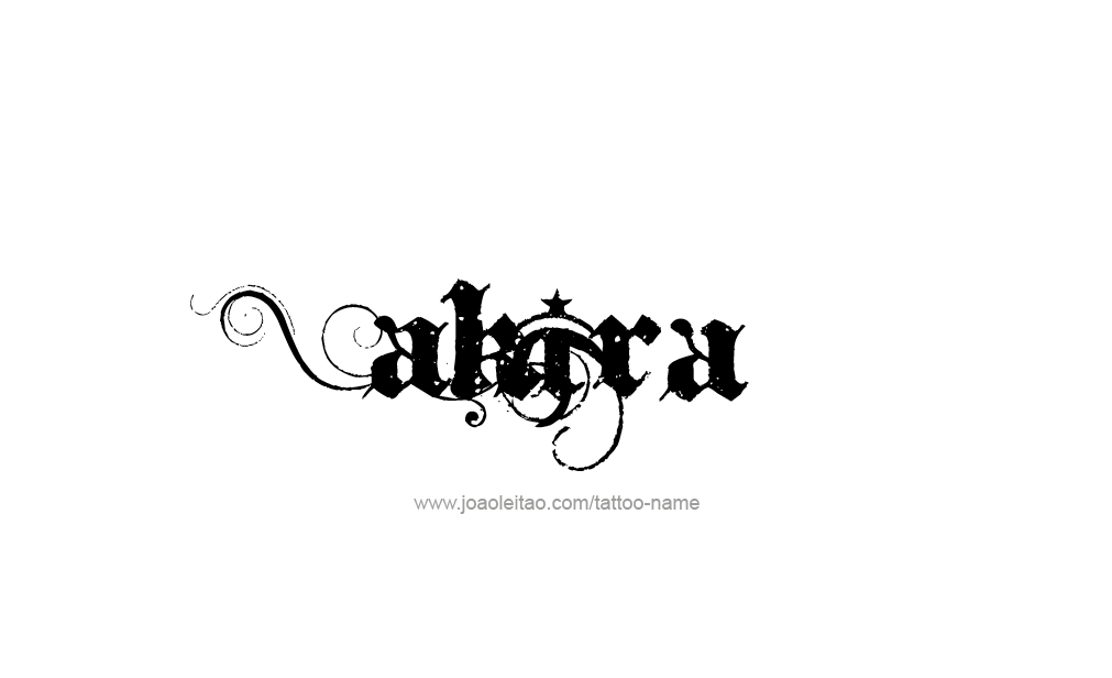 Tattoo Design  Name Akira   