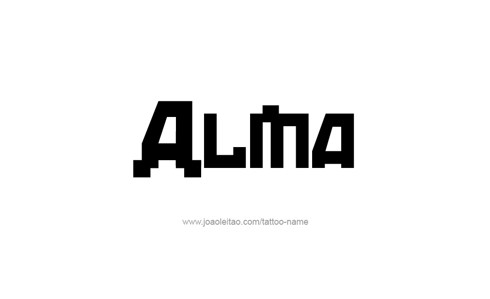 Tattoo Design  Name Alina   