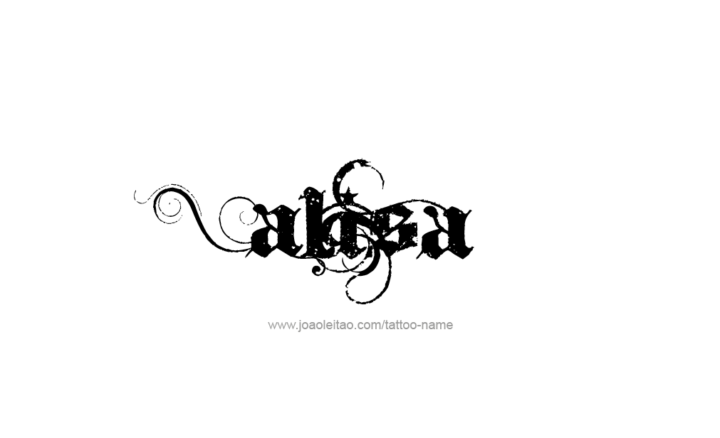 Tattoo Design  Name Alisa   