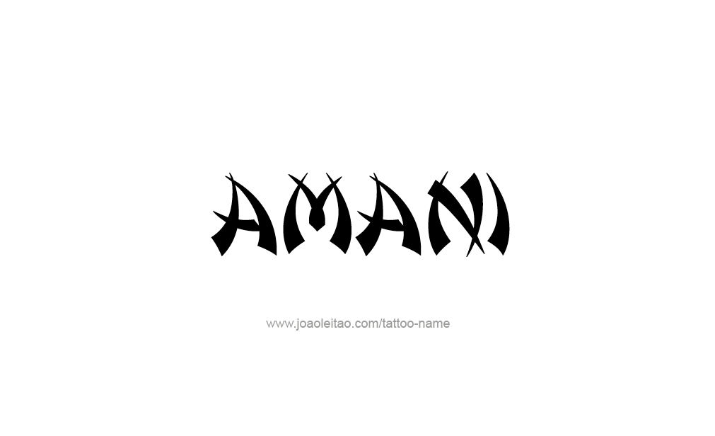 Aman Name Tattoo Images Best Collection