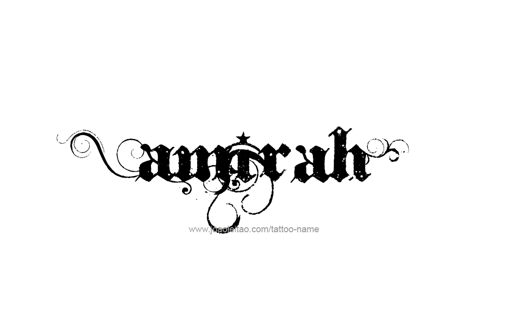 Tattoo Design  Name Amirah   