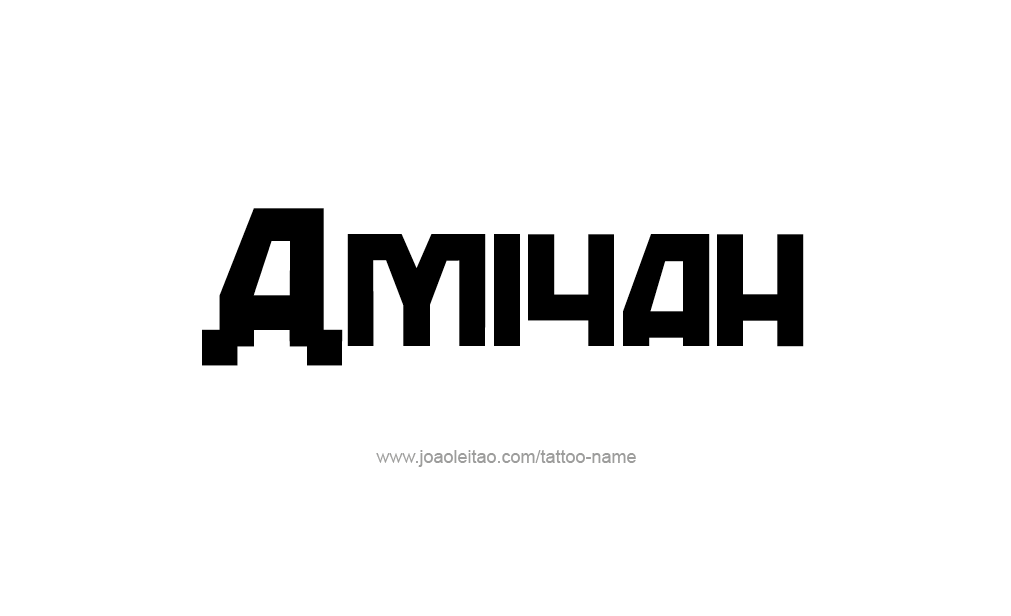 Tattoo Design  Name Amiyah   