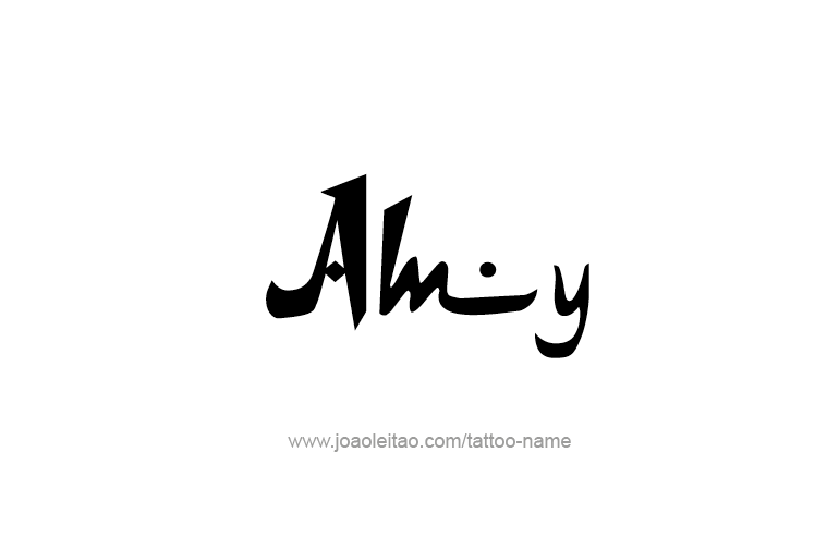 Tattoo Design  Name Amy   