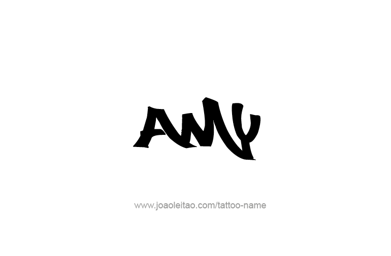 Tattoo Design  Name Amy   