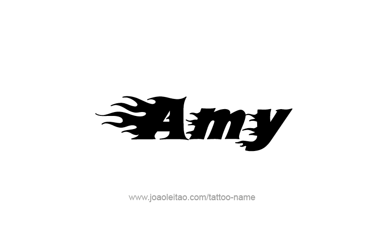 Tattoo Design  Name Amy   