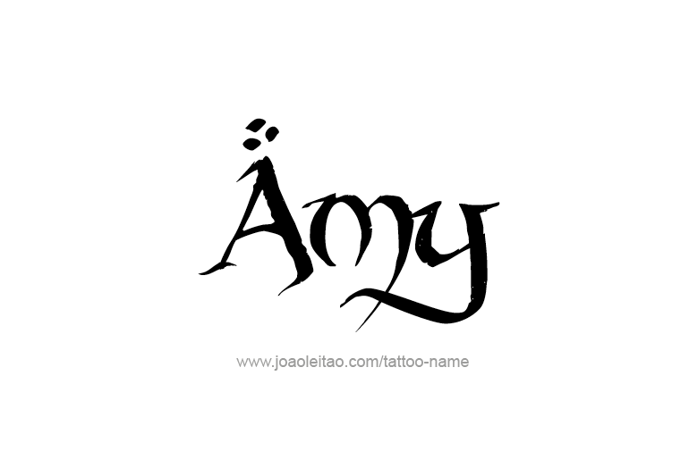 Tattoo Design  Name Amy   