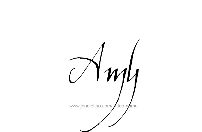 Tattoo Design  Name Amy   