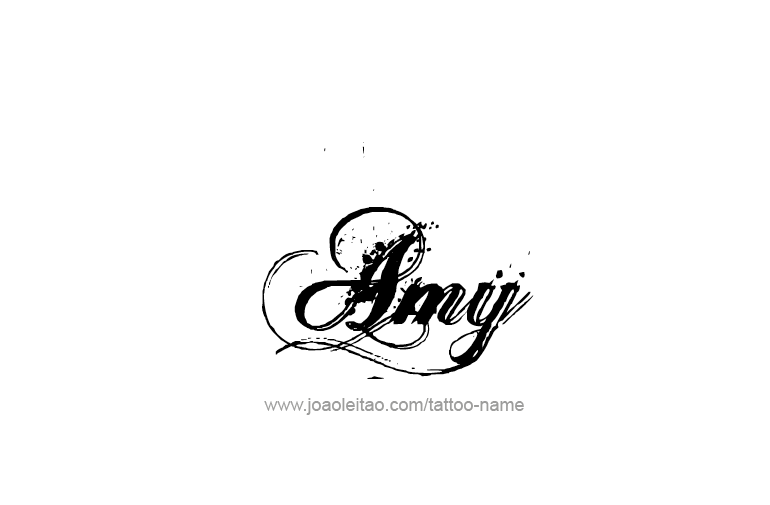 Tattoo Design  Name Amy   