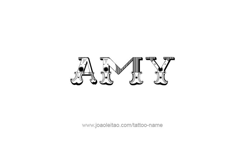 Tattoo Design  Name Amy   