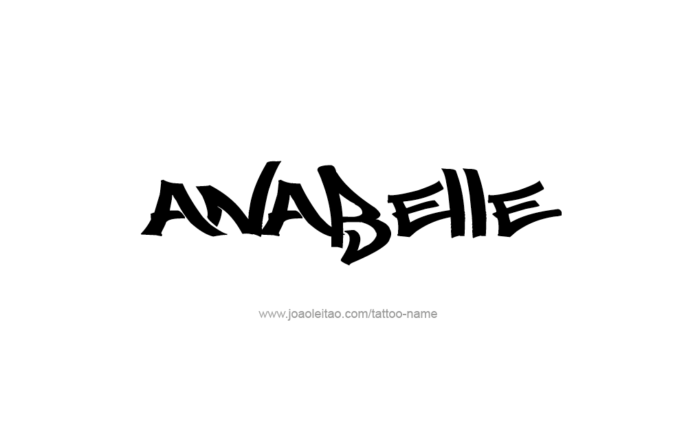 Tattoo Design  Name Anabelle   