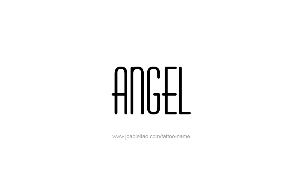 Tattoo Design  Name Angel   