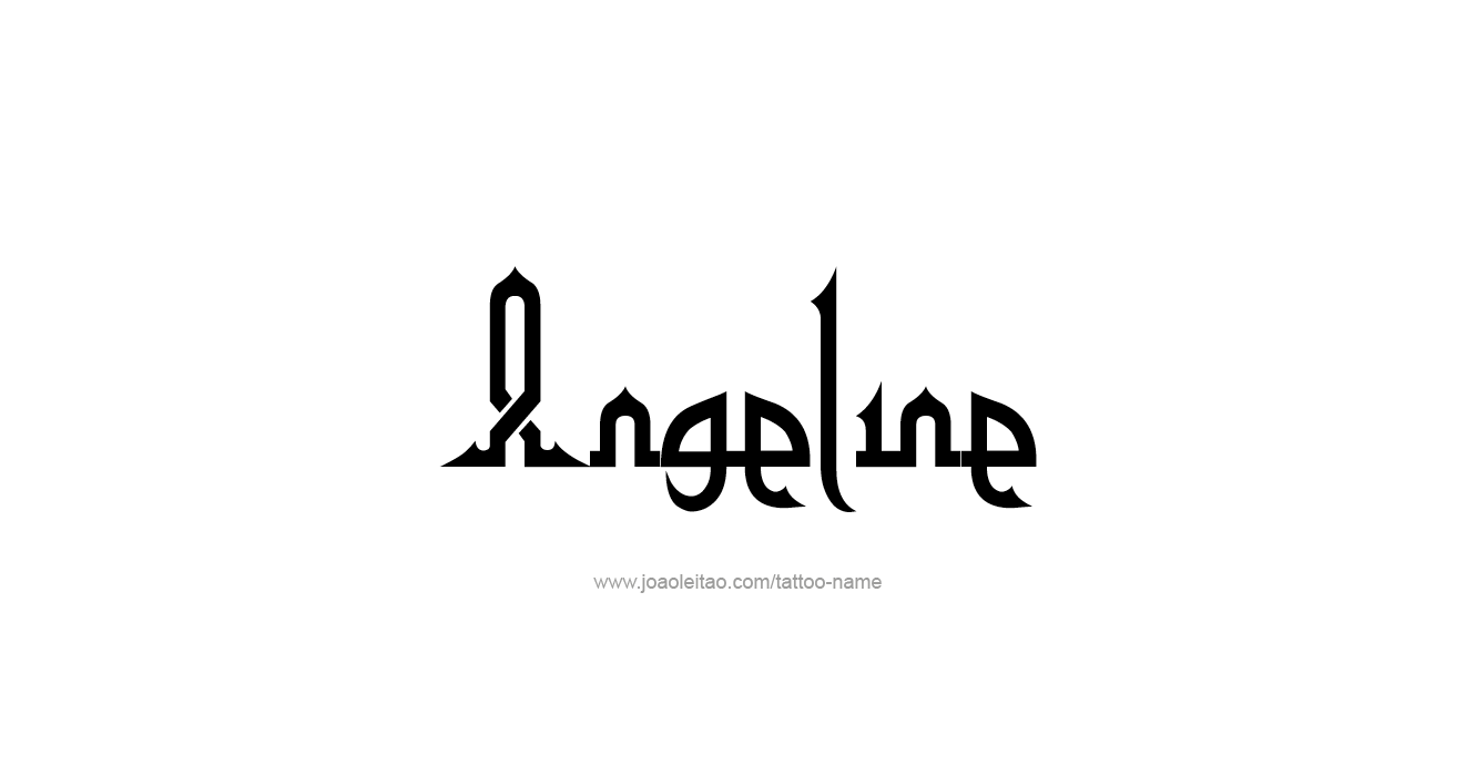Tattoo Design  Name Angeline   