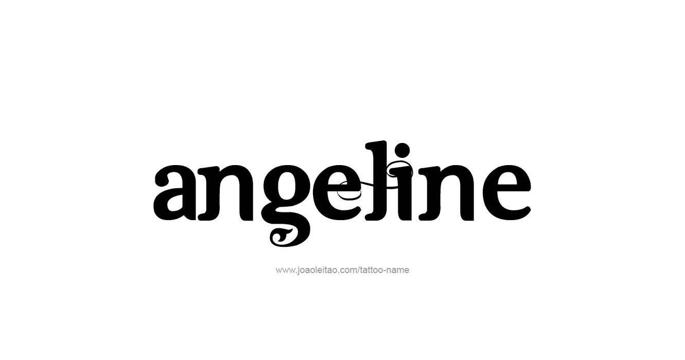 Tattoo Design  Name Angeline   