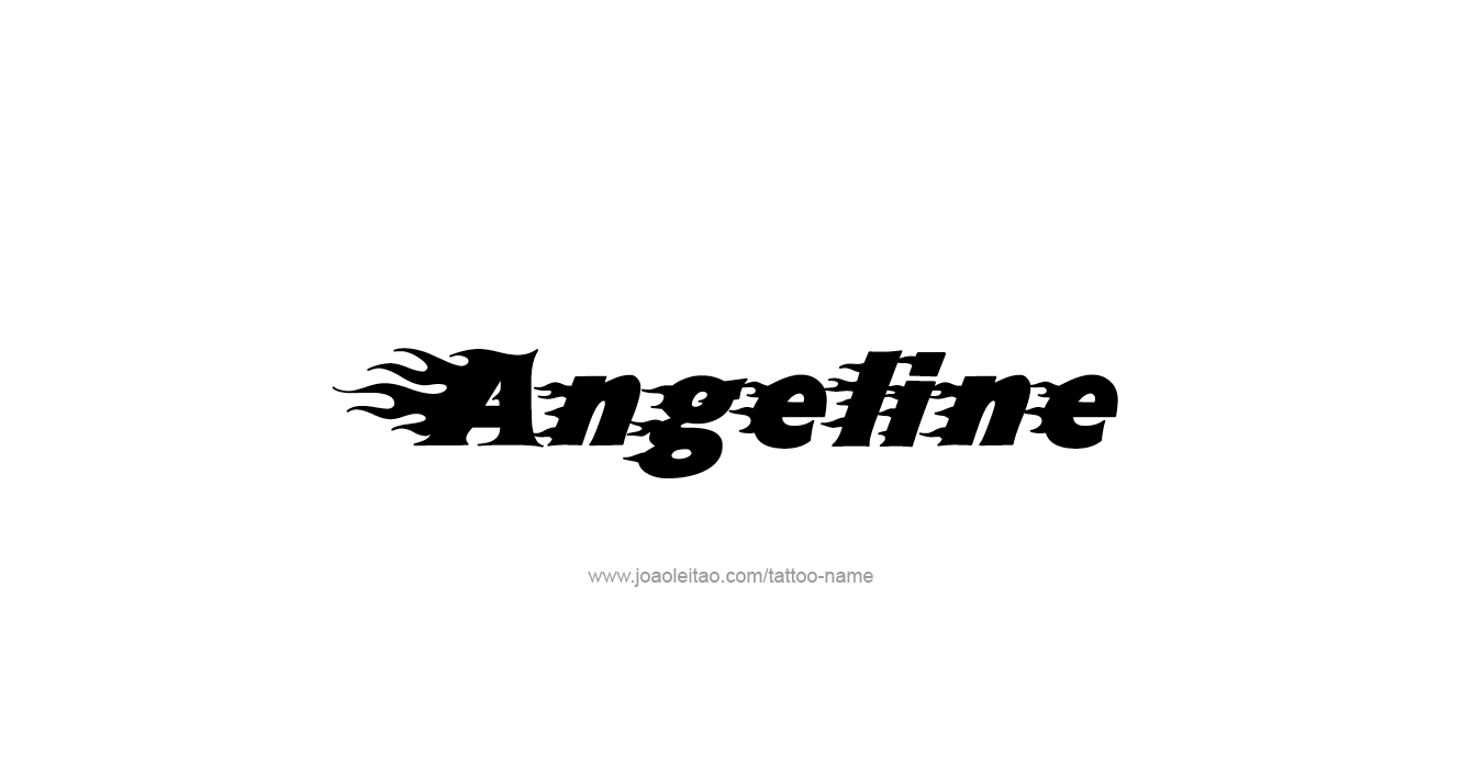 Tattoo Design  Name Angeline   