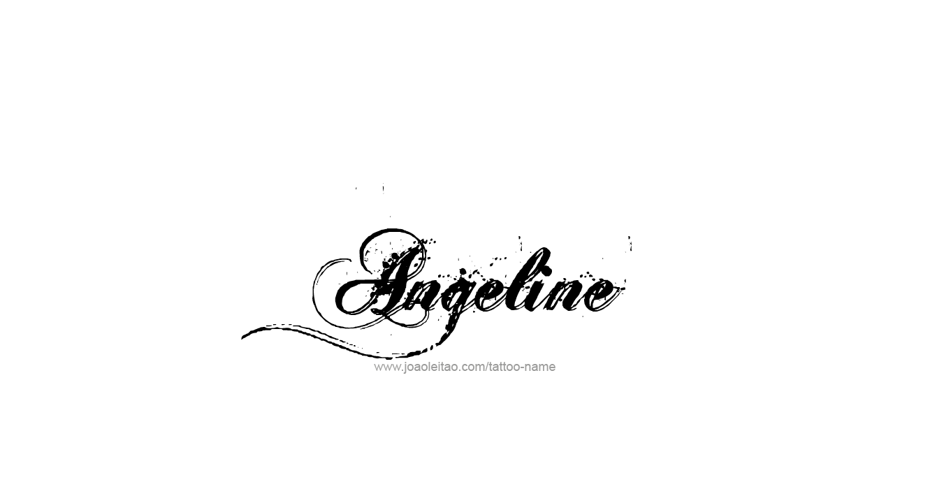 Tattoo Design  Name Angeline   