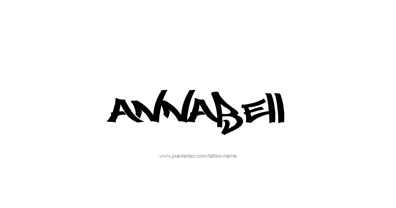 Tattoo Design  Name Annabell   