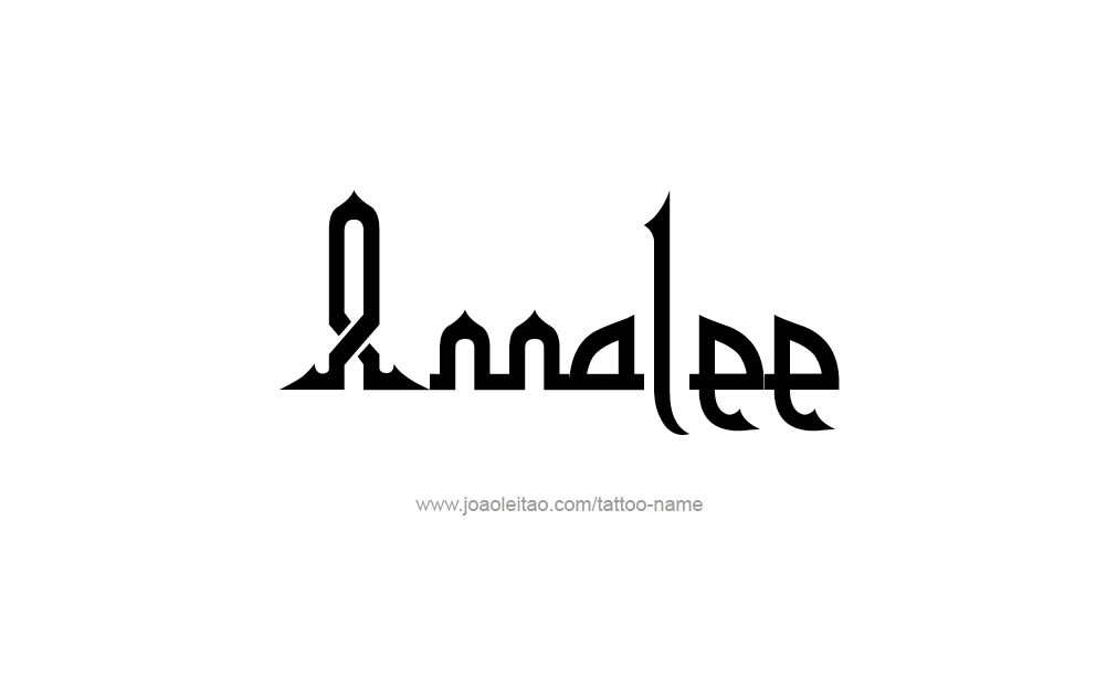 Tattoo Design  Name Annalee   