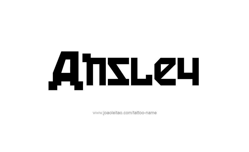 Tattoo Design  Name Ansley   