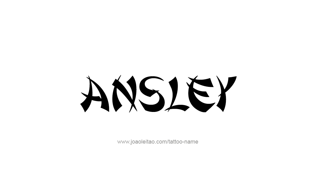 Tattoo Design  Name Ansley