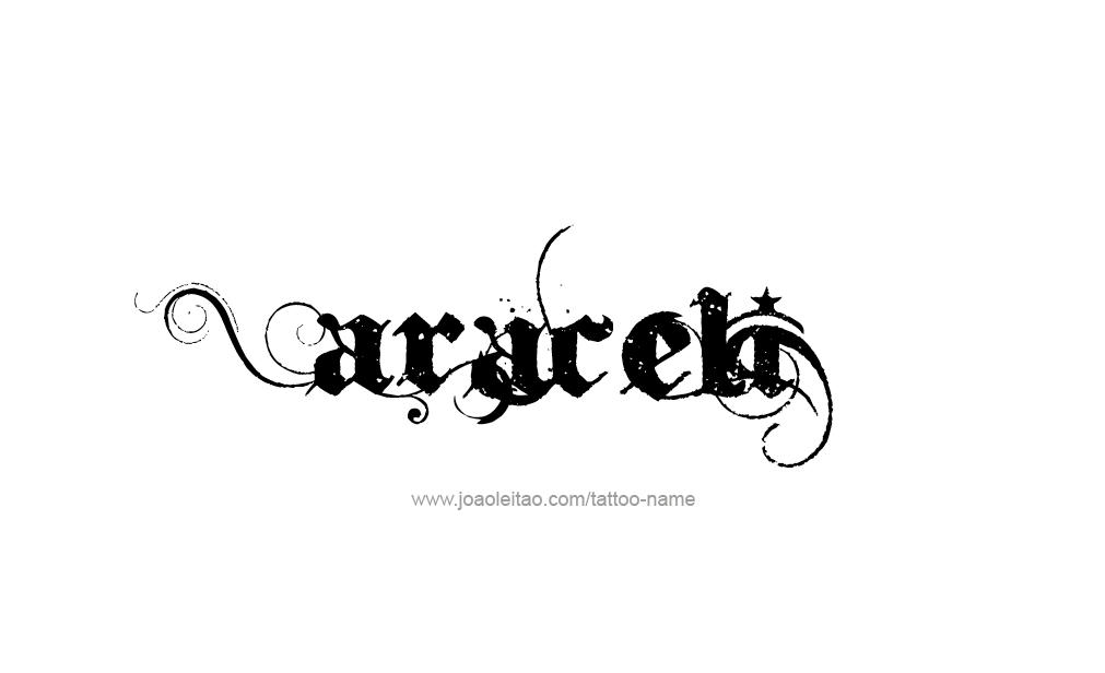 Tattoo Design  Name Araceli   