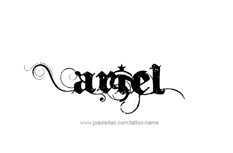 Tattoo Design  Name Ariel   