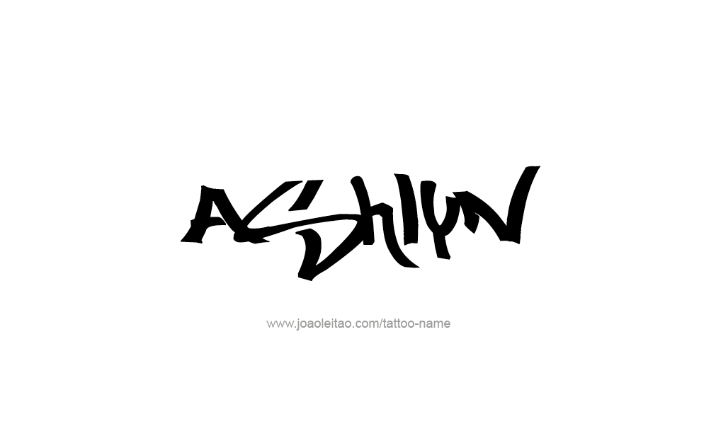 Tattoo Design  Name Ashlyn  