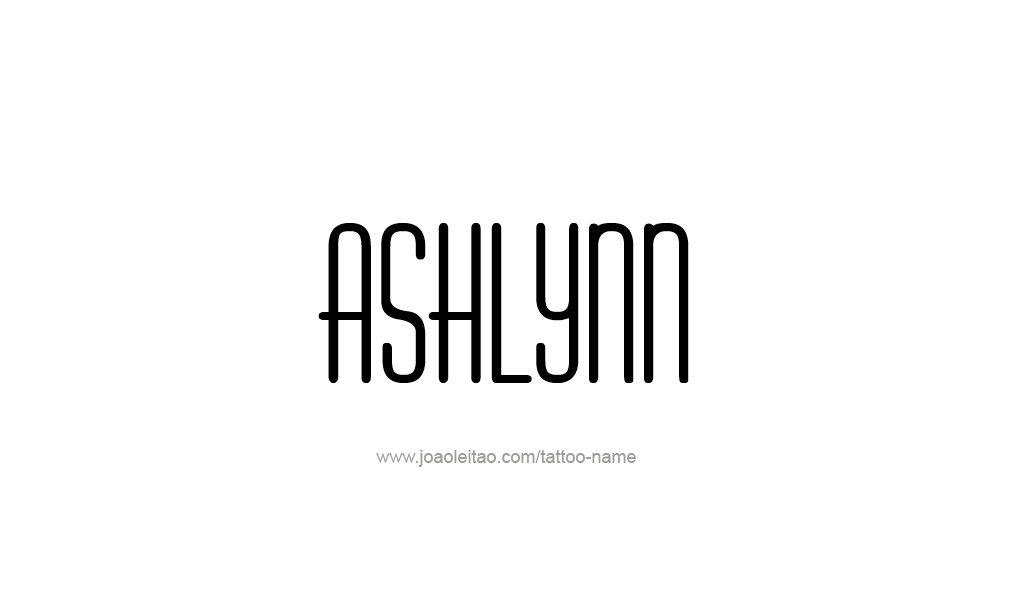 Tattoo Design  Name Ashlynn  