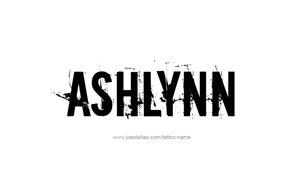 Tattoo Design  Name Ashlynn  