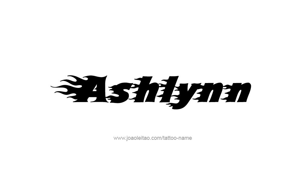 Tattoo Design  Name Ashlynn  