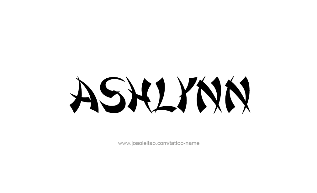 Tattoo Design  Name Ashlynn