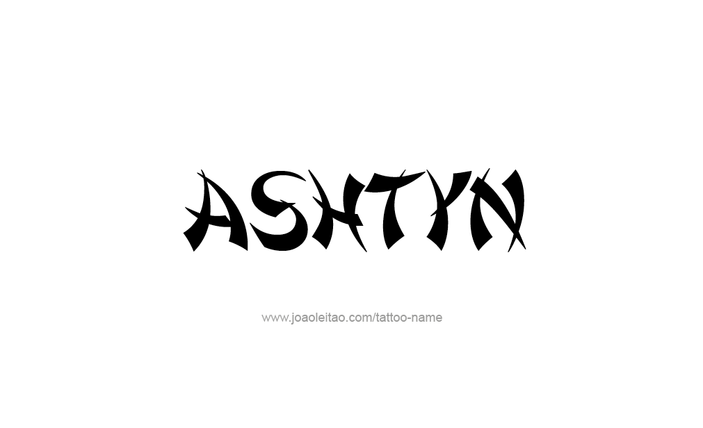 Tattoo Design  Name Ashtyn