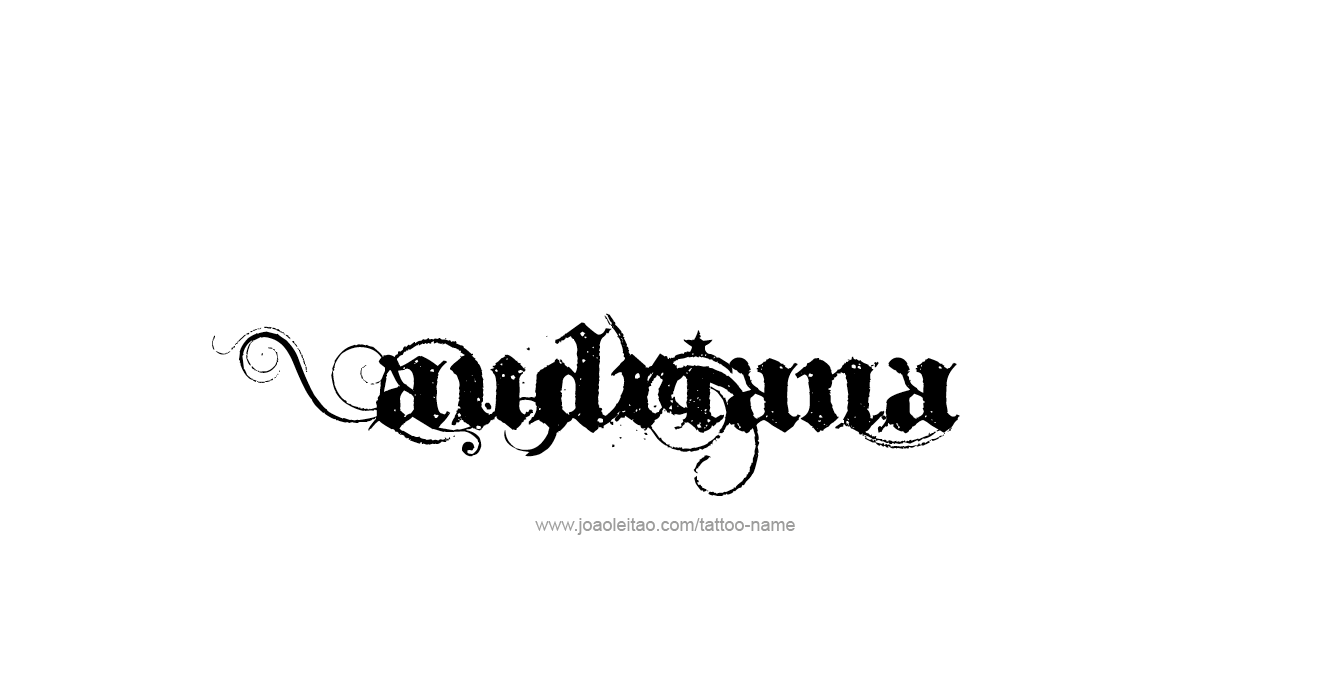 Tattoo Design  Name Audriana  