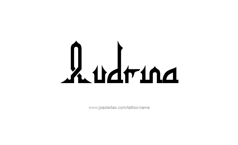 Tattoo Design  Name Audrina  