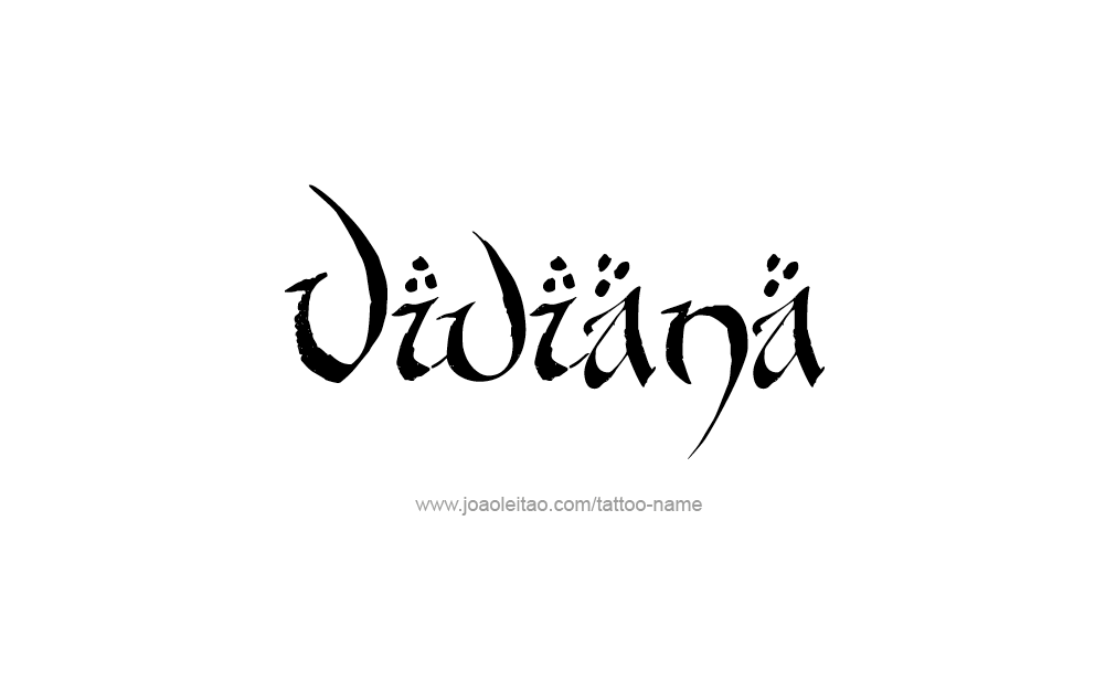 Tattoo Design  Name Viviana  