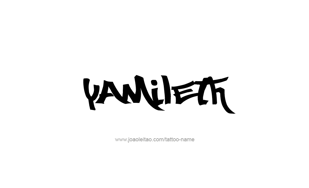 Tattoo Design  Name Yamileth  