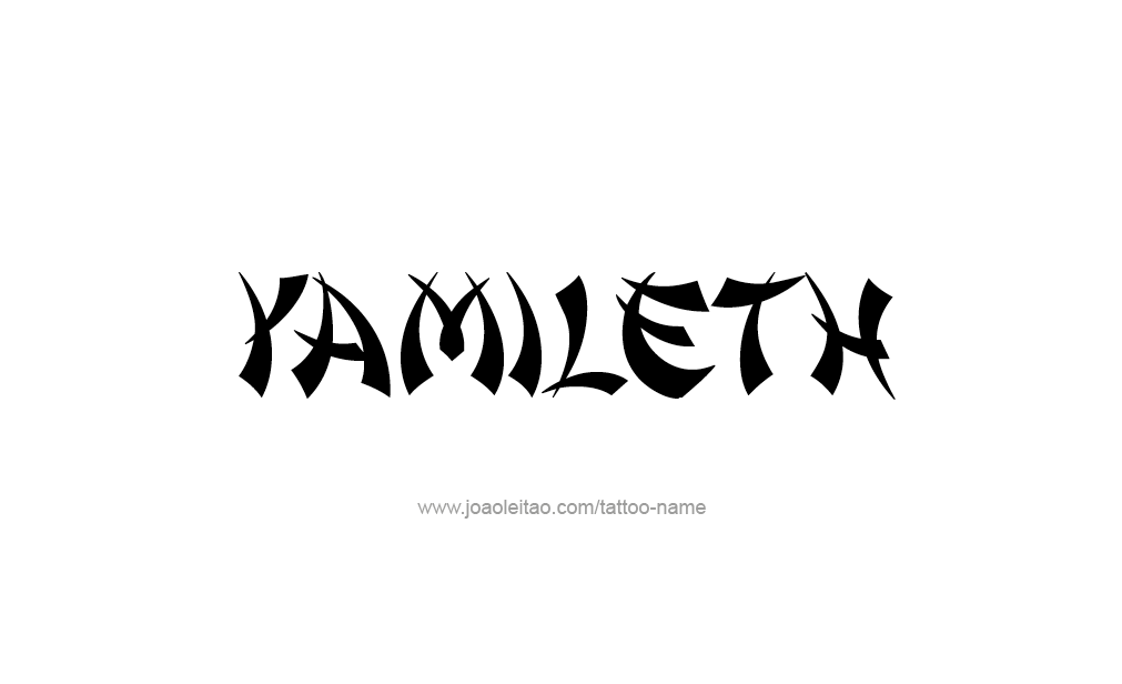 Tattoo Design  Name Yamileth