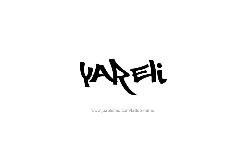 Tattoo Design  Name Yareli  