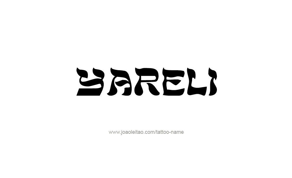 Tattoo Design  Name Yareli  