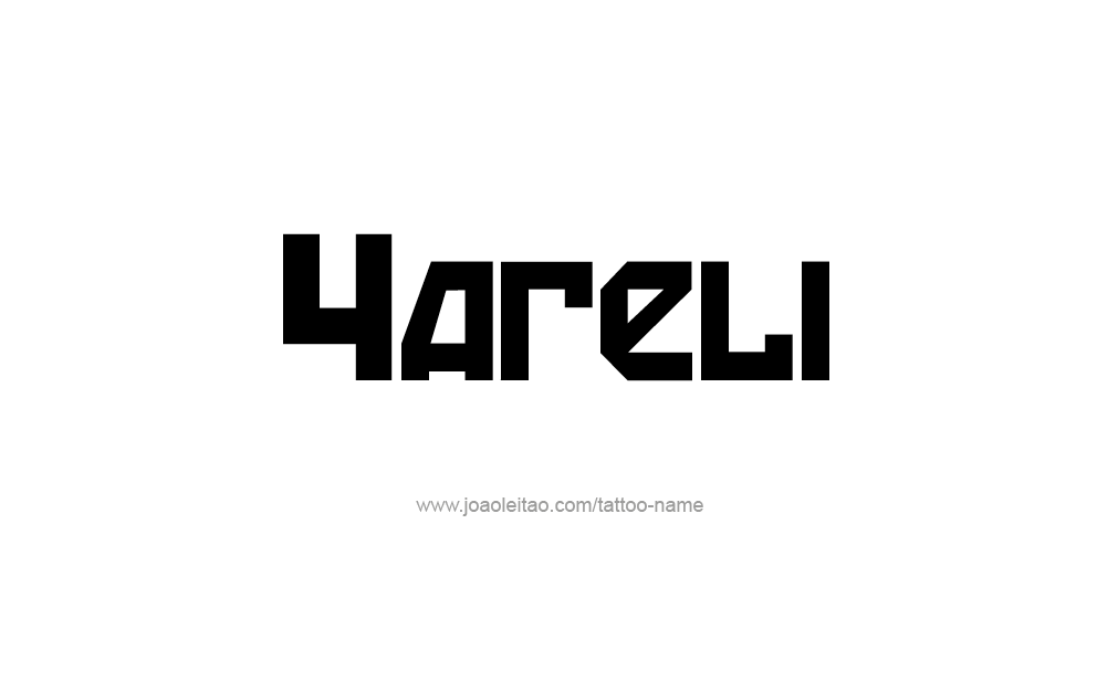 Tattoo Design  Name Yareli  