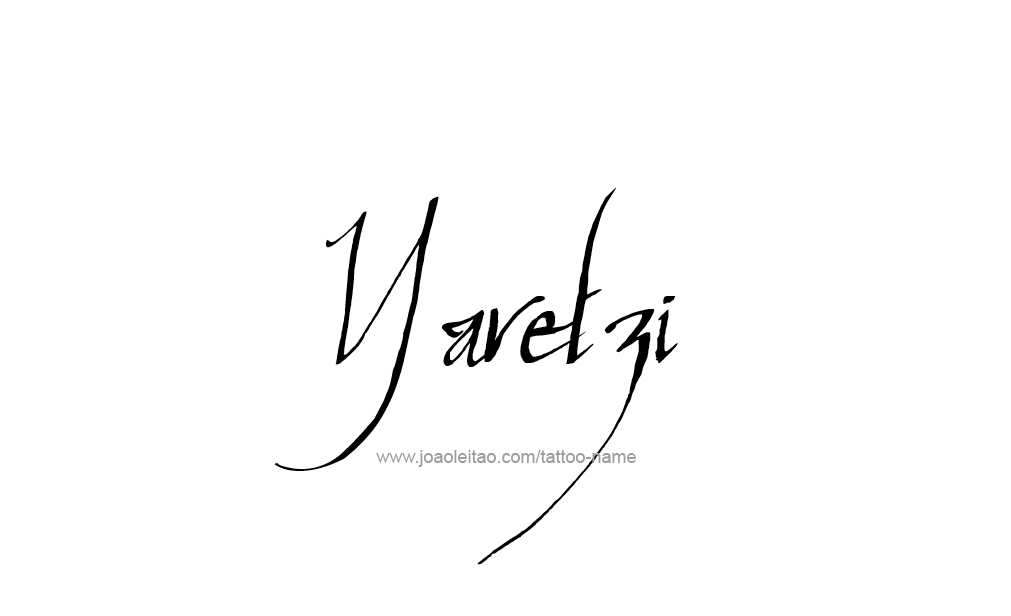 Tattoo Design  Name Yaretzi  