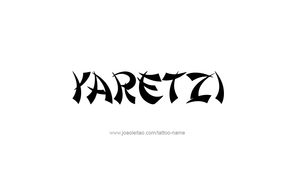 Tattoo Design  Name Yaretzi
