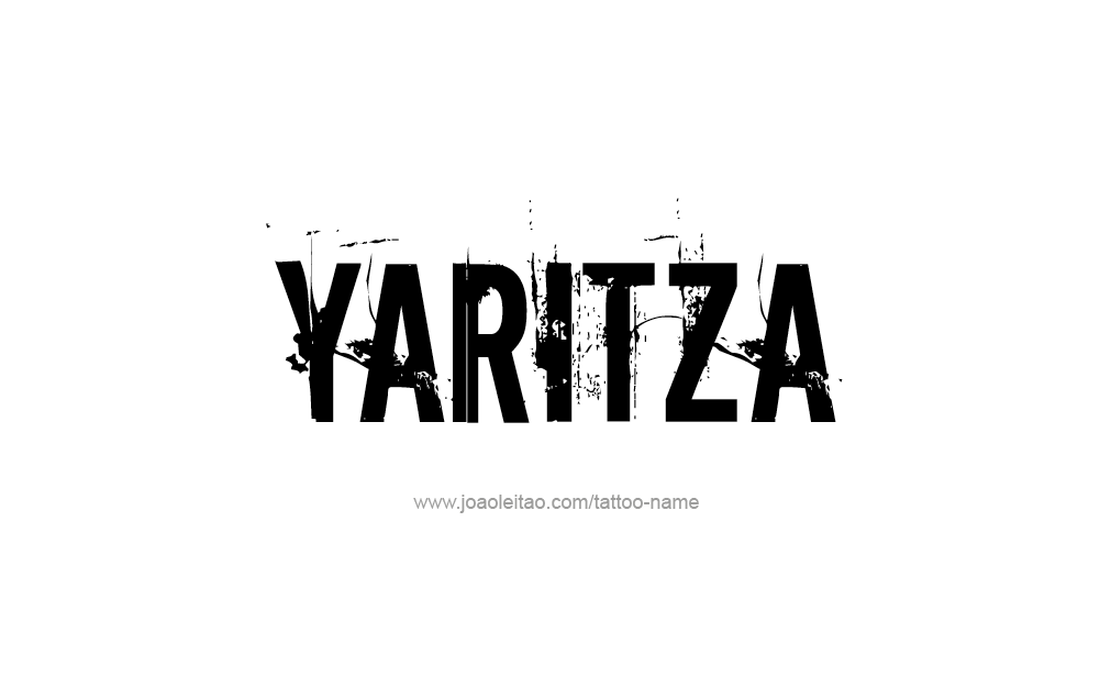Yaritza Name Tattoo Designs