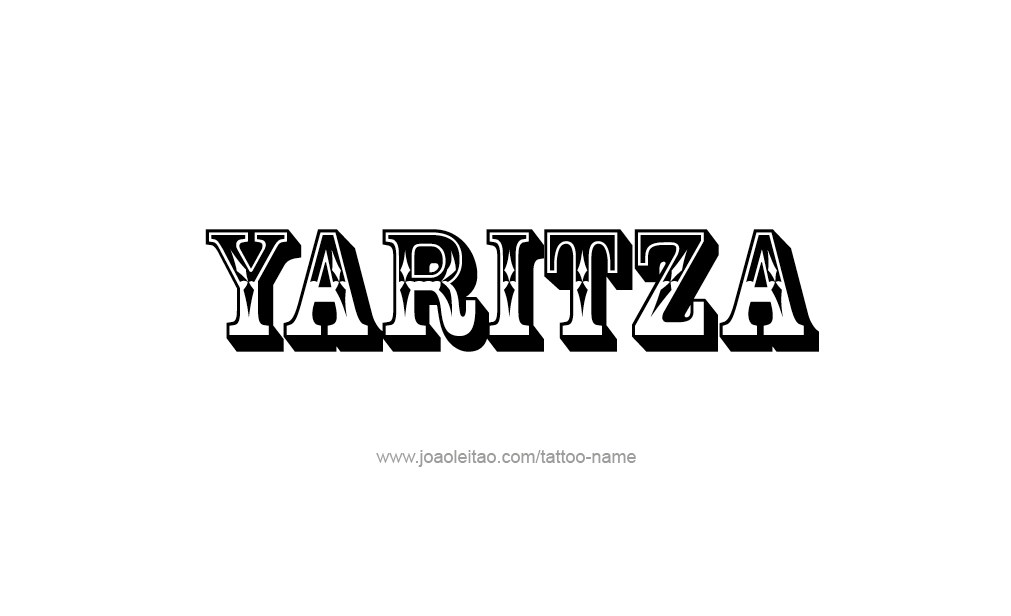 Tattoo Design  Name Yaritza  