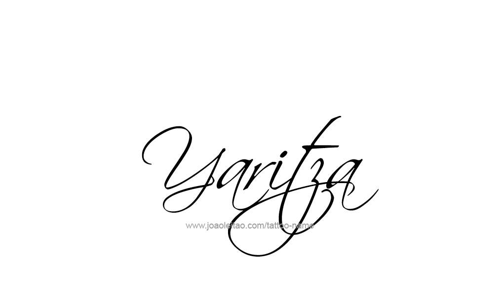 Tattoo Design  Name Yaritza  