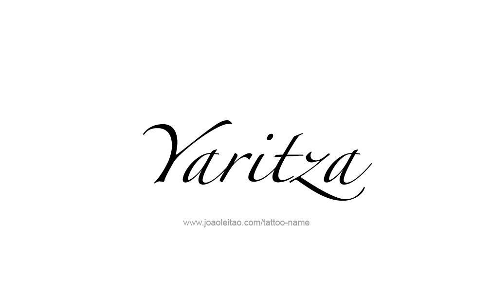 Tattoo Design  Name Yaritza  