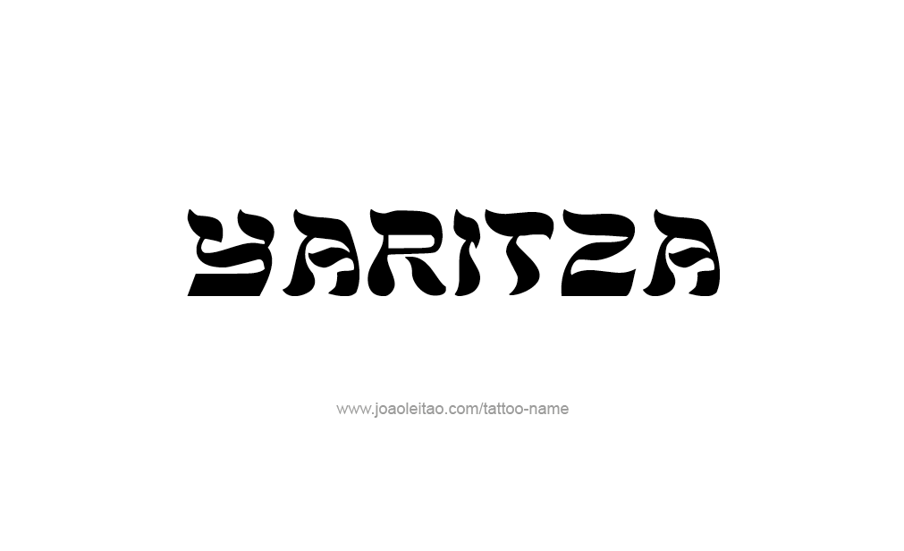 Tattoo Design  Name Yaritza  