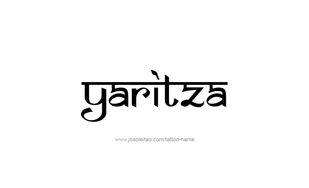 Tattoo Design  Name Yaritza  