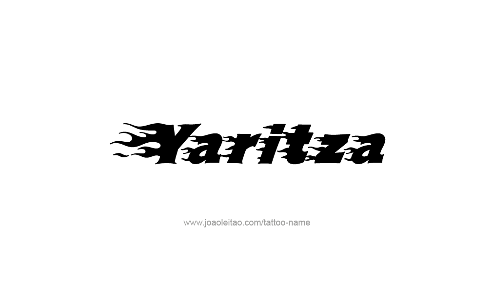 Tattoo Design  Name Yaritza  