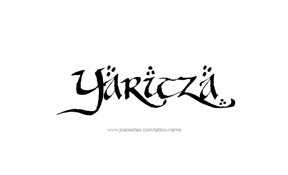 Tattoo Design  Name Yaritza  